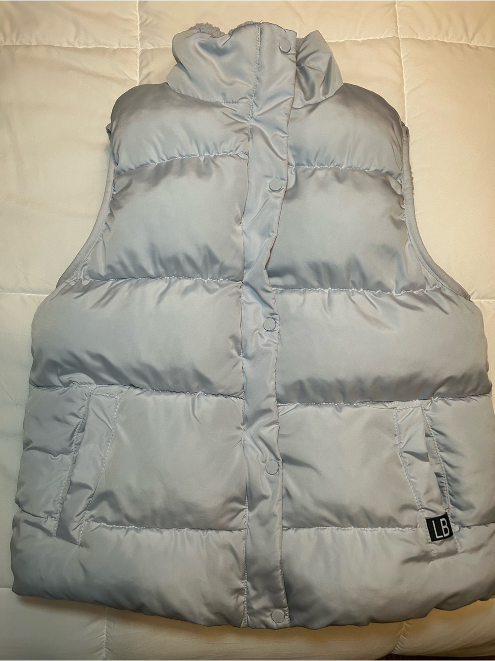 Little Bipsy Womens Periwinkle Puffer Vest